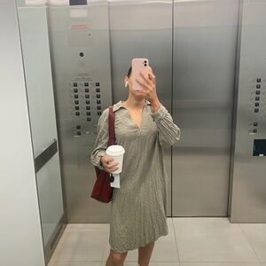 XS - H&M Tunic Green Dress